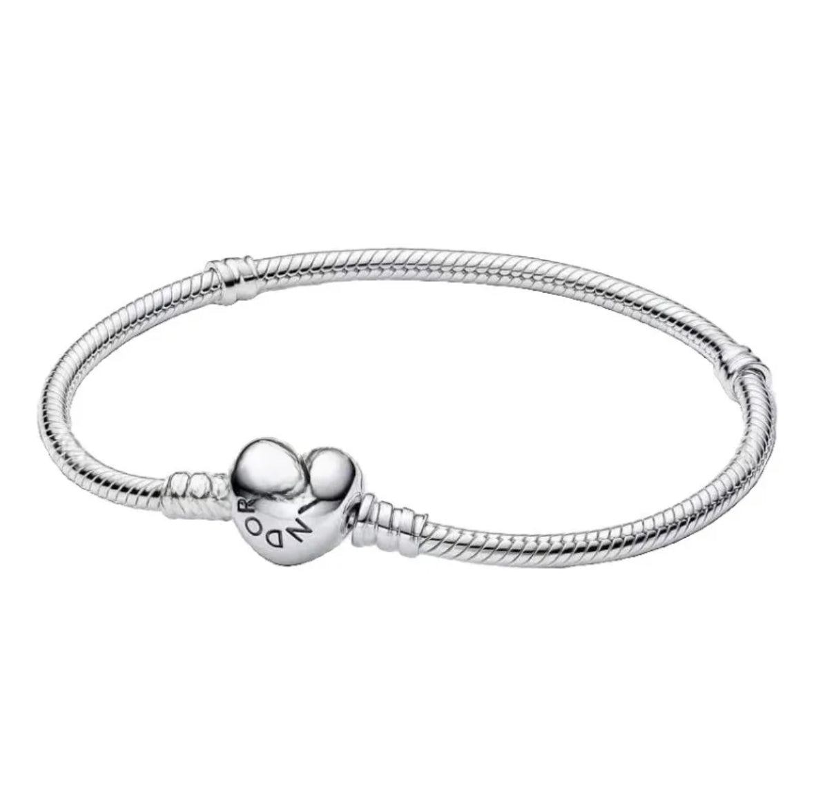 B262 Pulsera tipo Pandora cobre largo 18cm dije 1cm