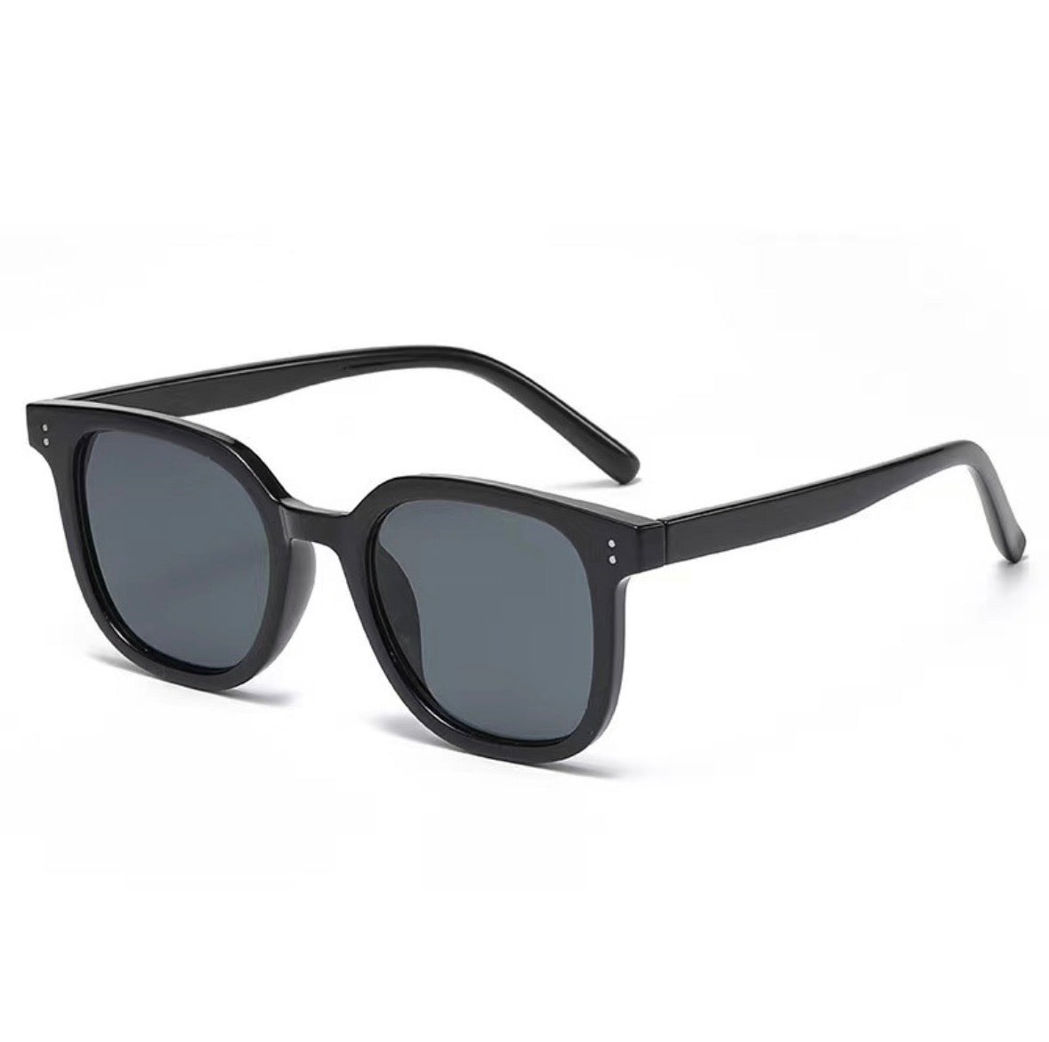 Lent34 lentes de sol protección UV400 cuadrados negros