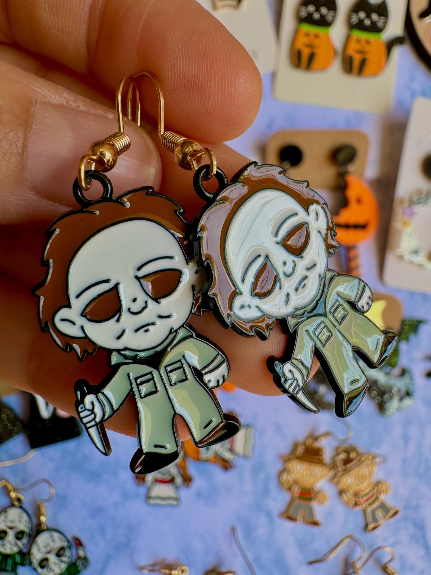 JY36 Aretes Michael Myers Halloween