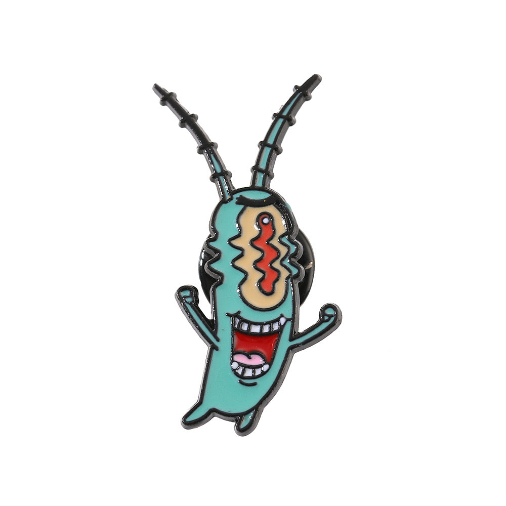 P76 Pin para la ropa plankton 4cm