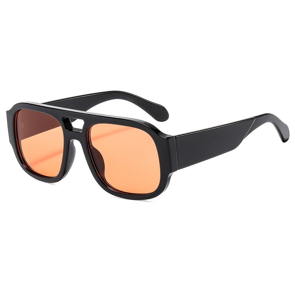 GF53 Gafas de sol negro lente naranja protección UV400