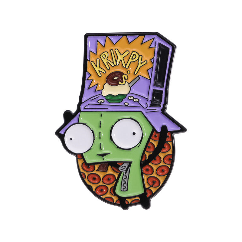 P64 Pin invaden Zim 4cm