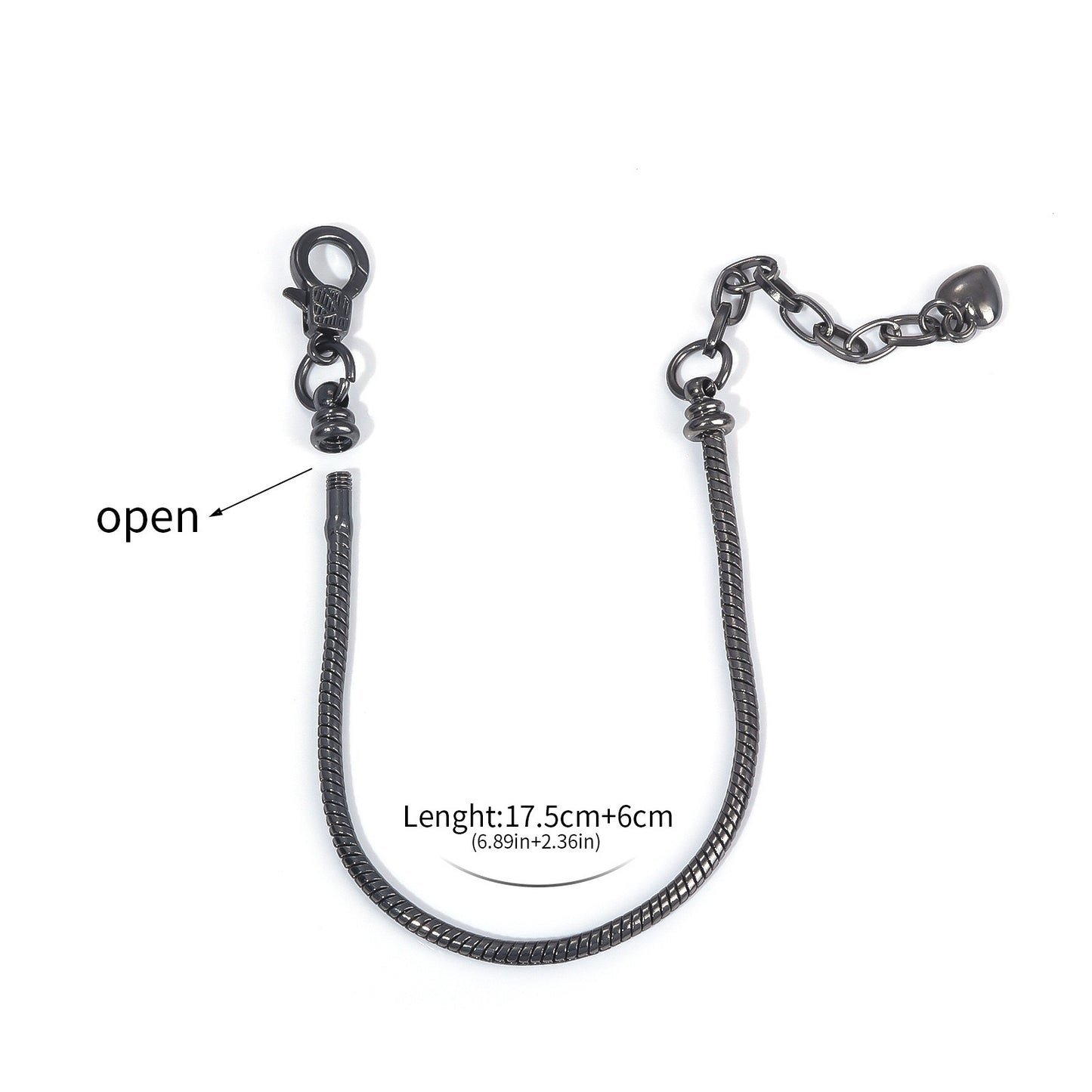 B3001 Pulsera coraline incluye los dijes aleacion broche desmontable 13cm dijes 4cm