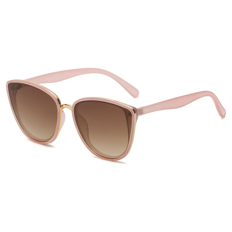 Gf33 gafas de sol ojo de gato protección UV400 rosas