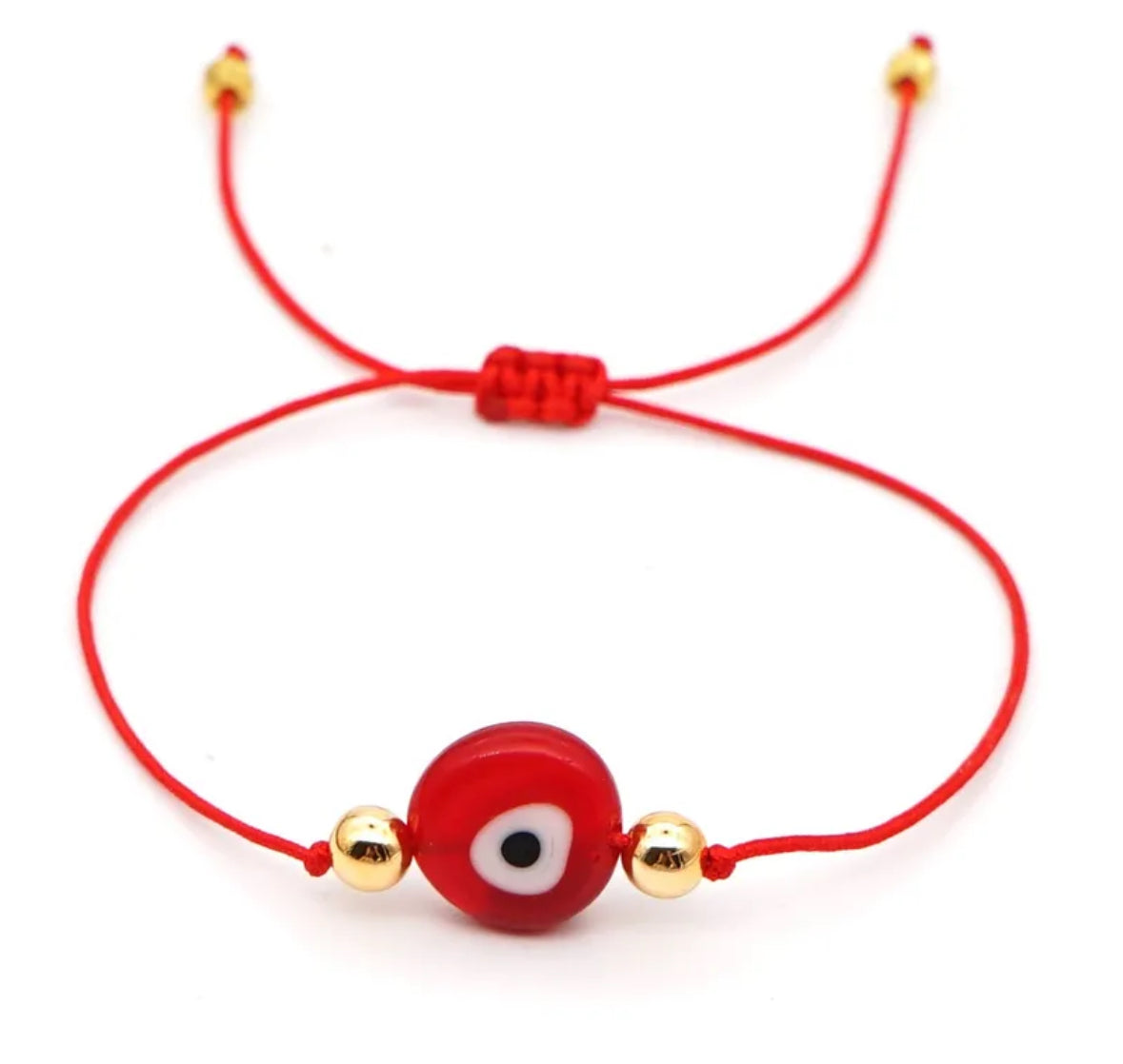 B442 Pulsera ojo turco ajustable