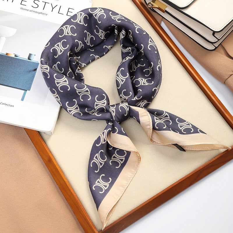 CR63 Bufanda seda para las mujeres