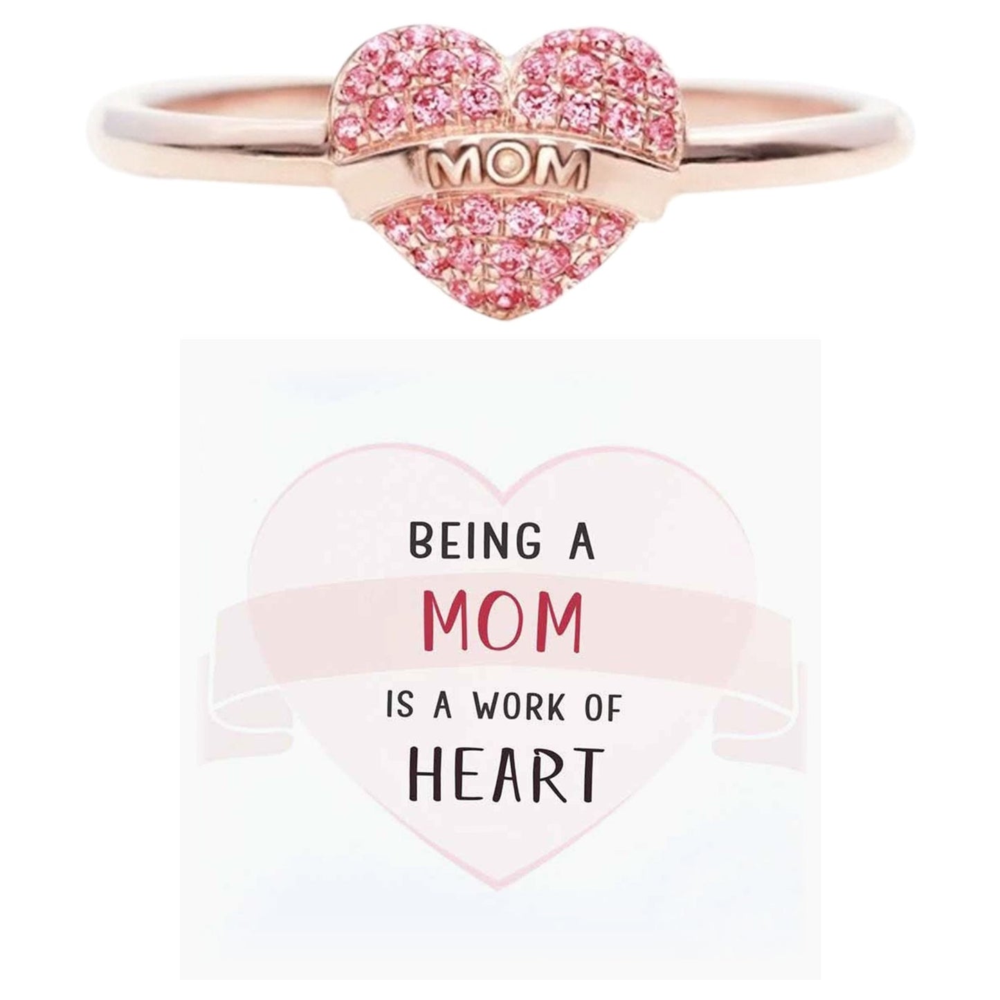 A118 Anillo mama dia madres aleacion ajustable