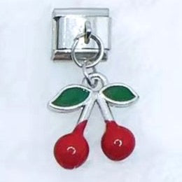 B233 Charm pulsera italiana acero inoxidable