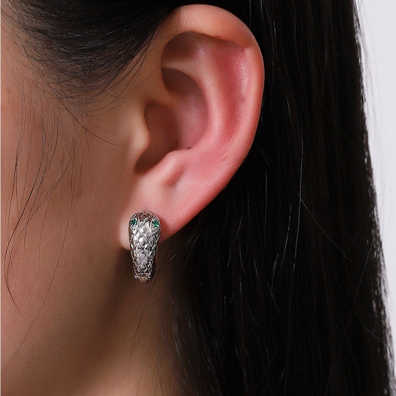 E3057P Argolla serpiente cobre zircon 1.5cm