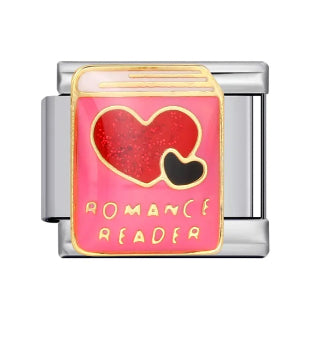 B267 Charm pulsera italiana acero inoxidable 1cm