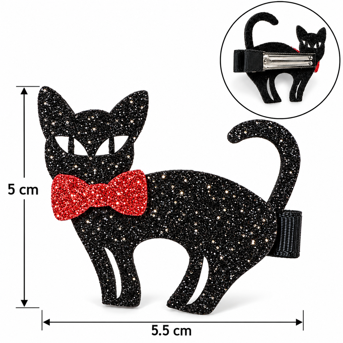 PZ8 Pinza de gato tornasol para cabello