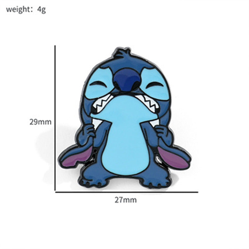 P306 Pin stitch enojado aleacion 3cm