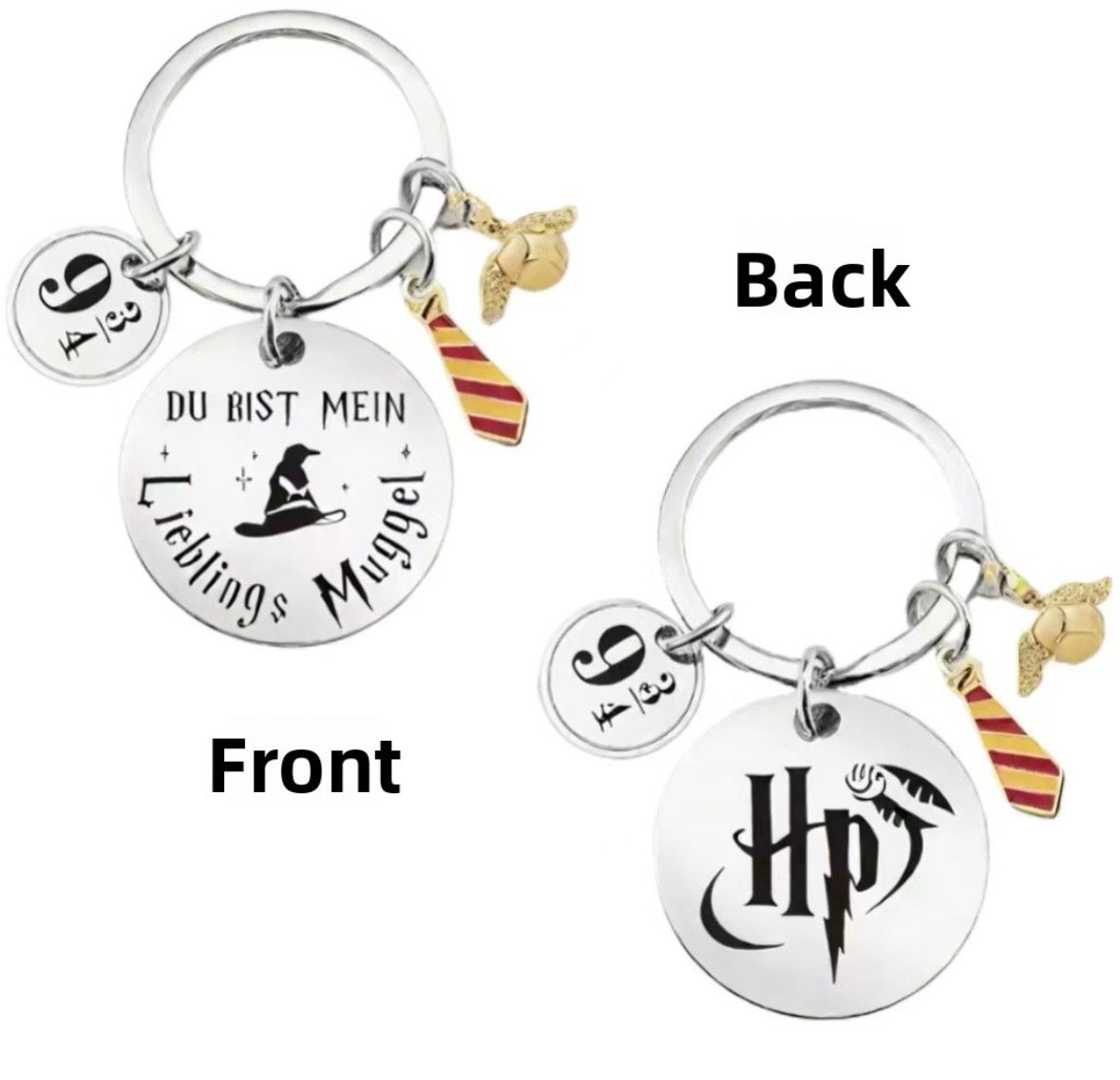 K149 llavero Harry Potter acero inoxidable 8cm