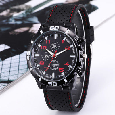 R129 Reloj caballero cuero sintetico