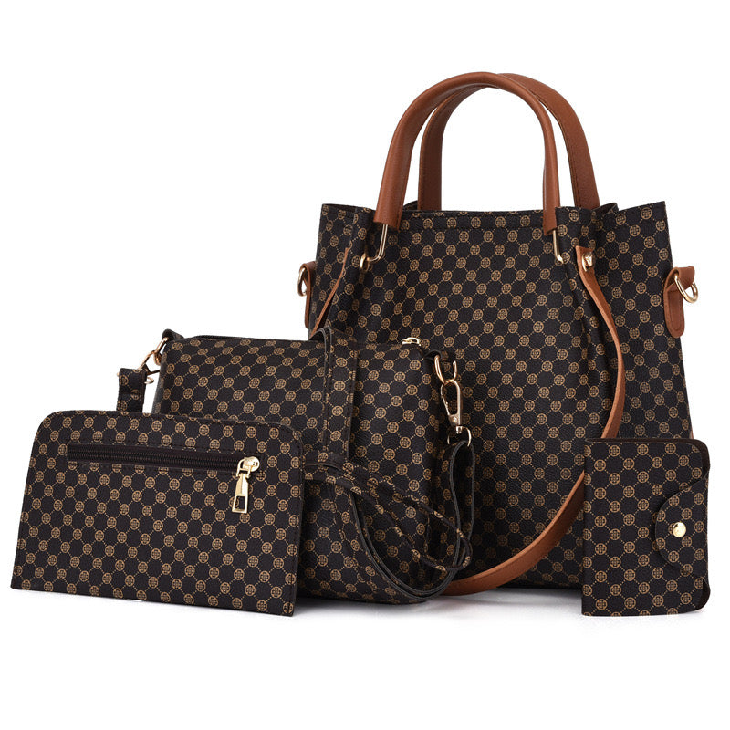 Cr93 conjunto de bolsas cuero sintético
