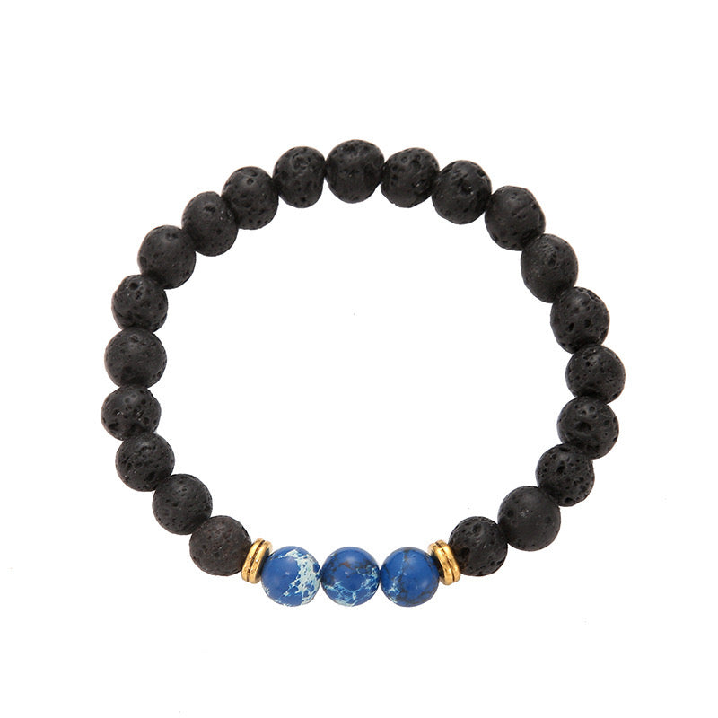 B407A Pulsera volcánica cuencas elastica