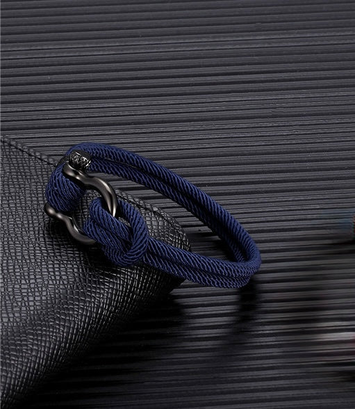B87 Pulsera hombre cordon
