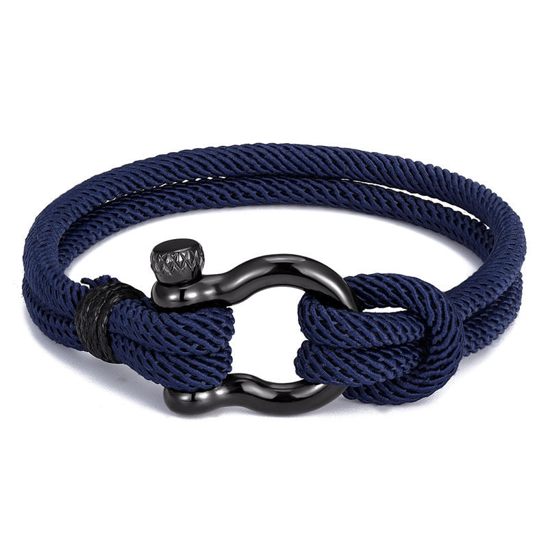 B87 Pulsera hombre cordon