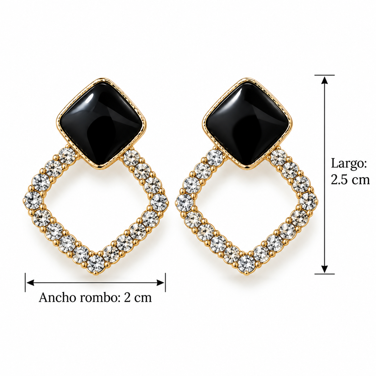 E7390 Aretes rombos irregulares de aleacion
