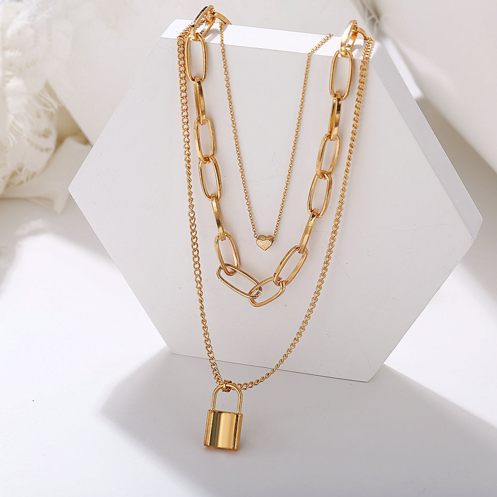 C50 Collar candado triple capa aleacion