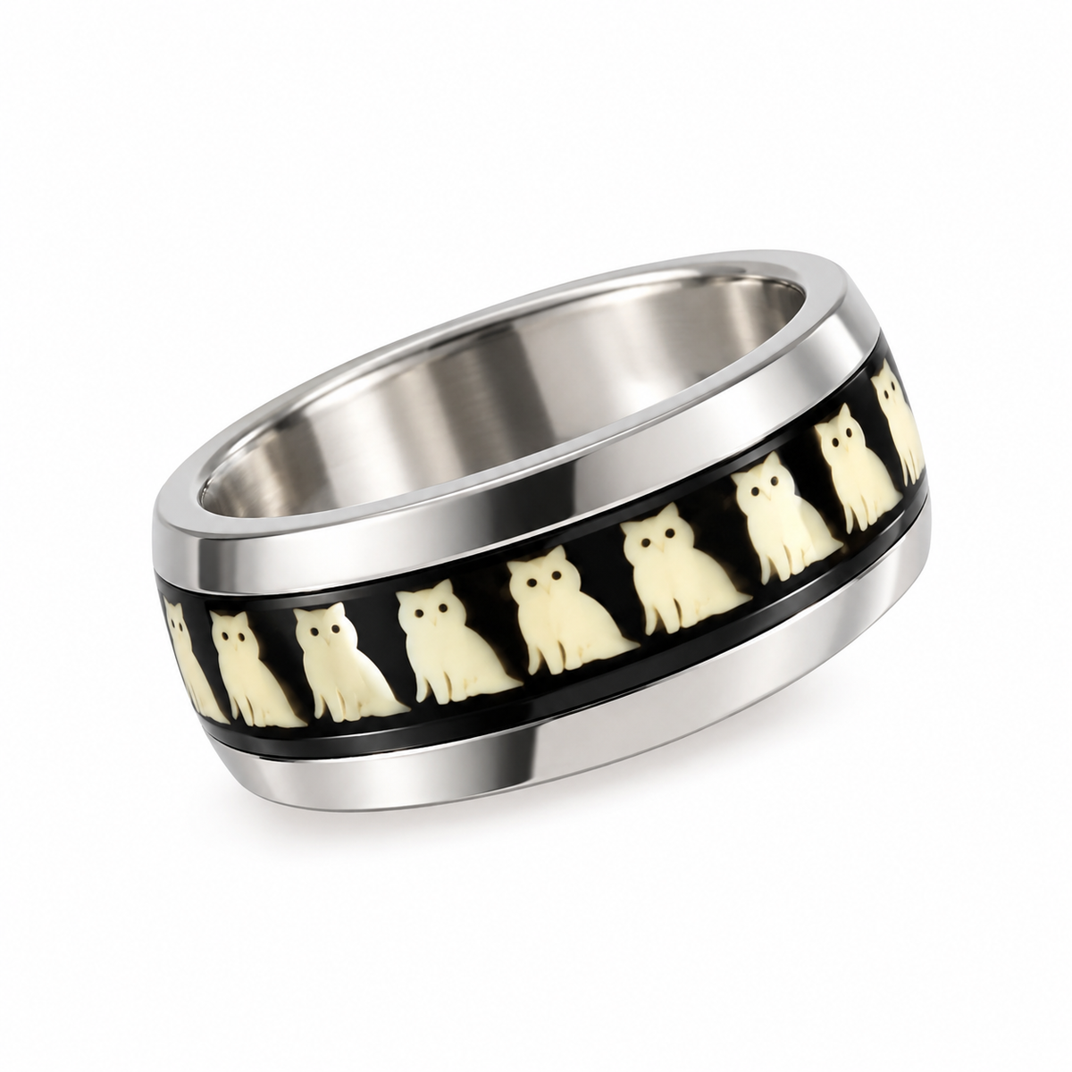 A23 Anillo gatos de acero inoxidable 304 cerrado n7