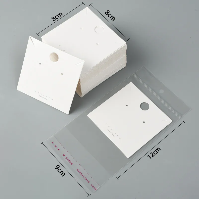 D55 Paquete incluye 100 bolsas transparentes de embalaje 12x9cm