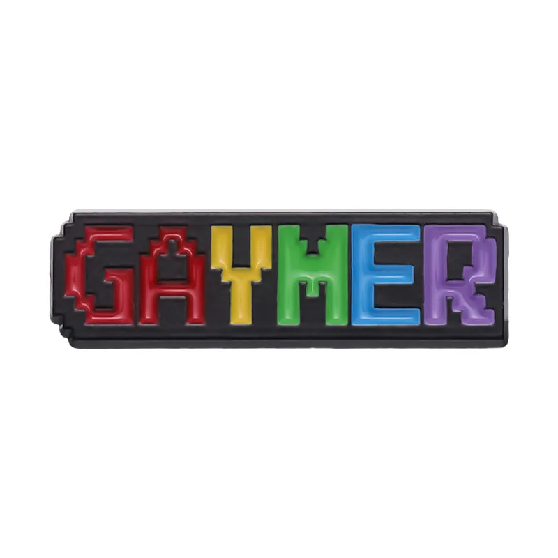 J564 Pin broche para ropa gaymer aleacion 3cm