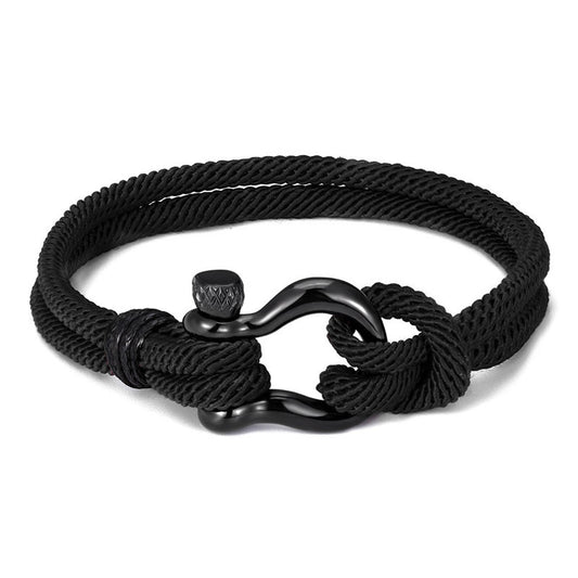 B87N Pulsera hombre cordon 22cm