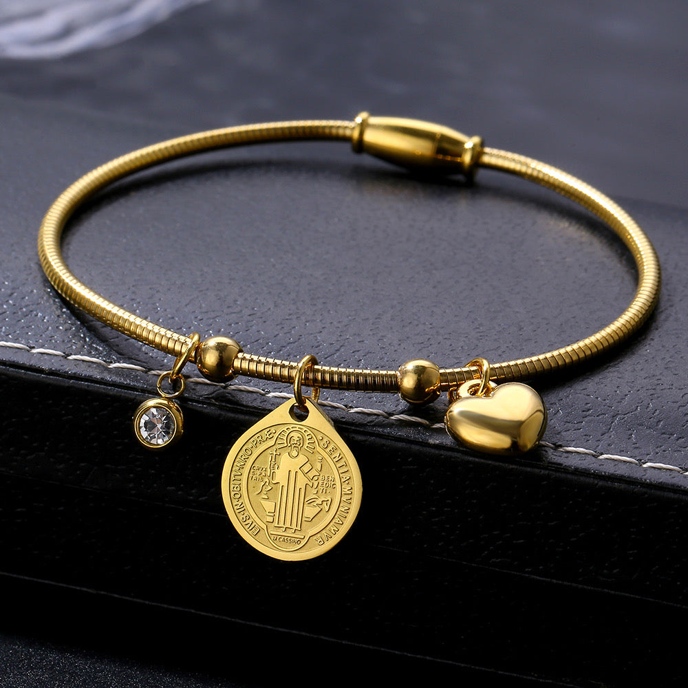 B241 Brazalete acero inoxidable