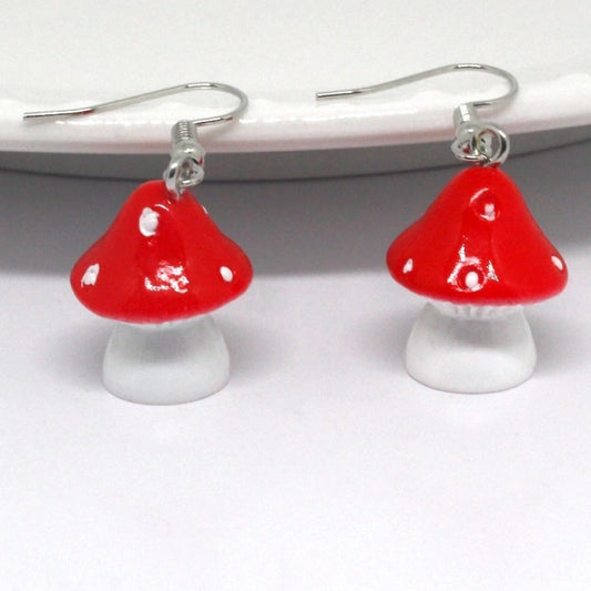 Aretes Hongo Resina J249