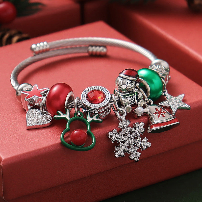 B521 Brazaleta navidad aleacion ajustable