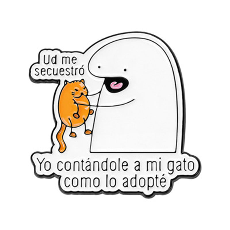 P309 Pin gato secuestrado 3cm aleacion
