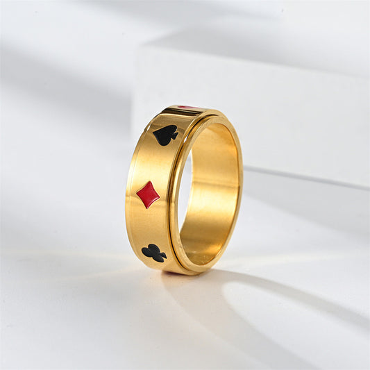 A149 No11 Anillo caballero acero inoxidable numero 11