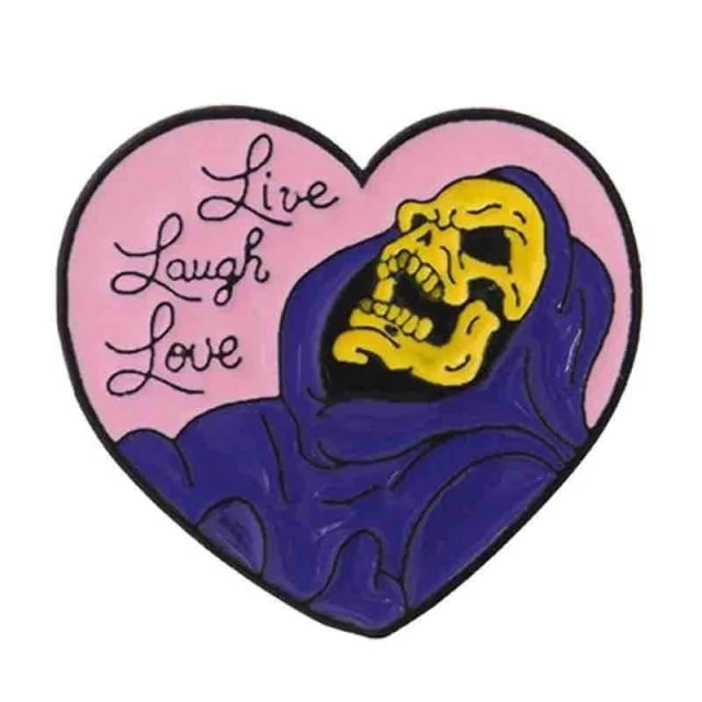 Pin Corazon Skeletor P3