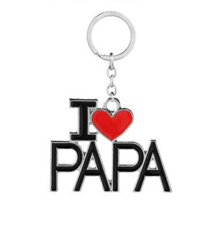 K89 Llavero papá aleacion esmalte 8cm