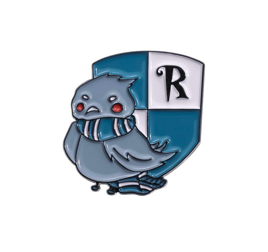 P182 pin Paloma azul