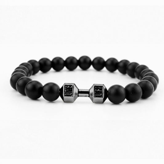 B473N Pulsera roca volcán pesa mancuerna hombre