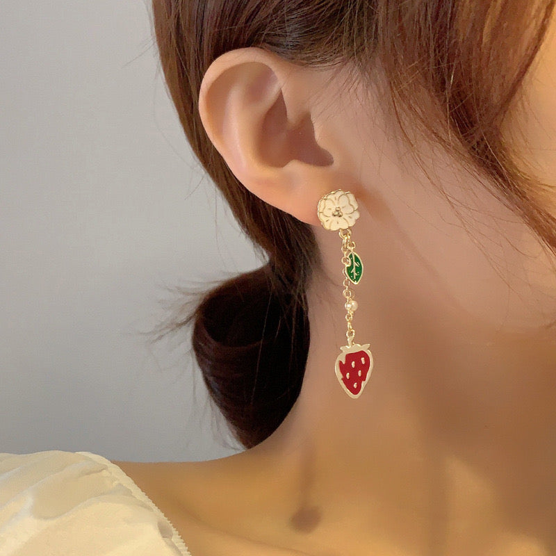 E2615 Aretes fresa aleacion esmaltado 5.7cm