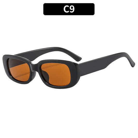 GF55 gafas de sol rectangular lente naranja