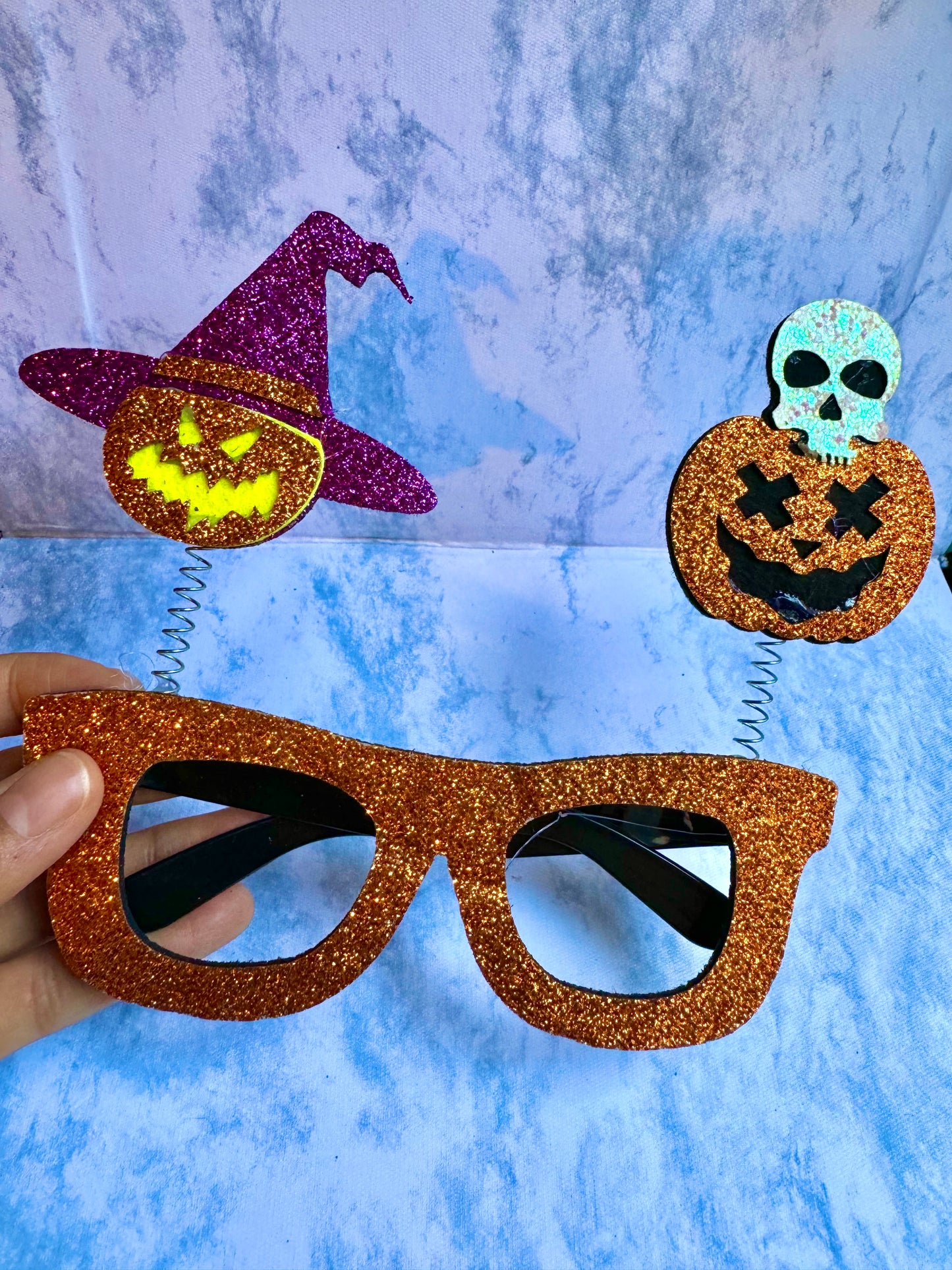 Paquete incluye 3 piezas Lentes Halloween adulto/niño