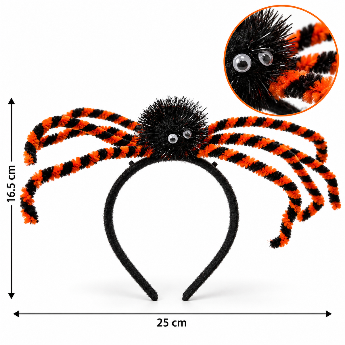 DM1 Diadema araña Halloween