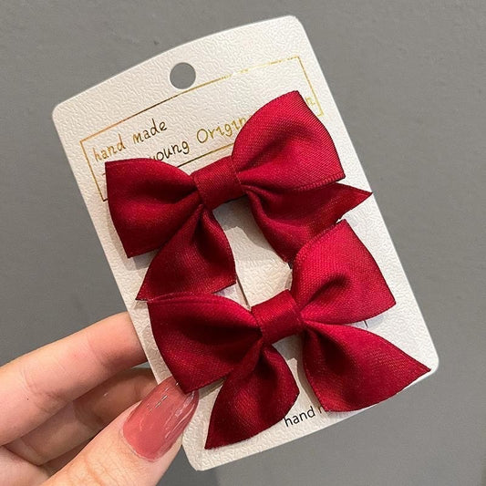 Ac207R pinza  moño para el cabello niña