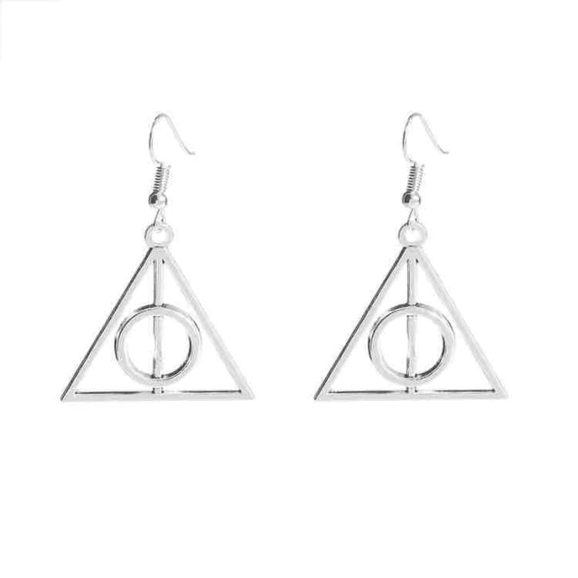 J57S Aretes Plateados Harry Potter