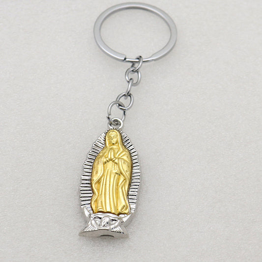 K120 llavero virgen de Guadalupe 9.7cm