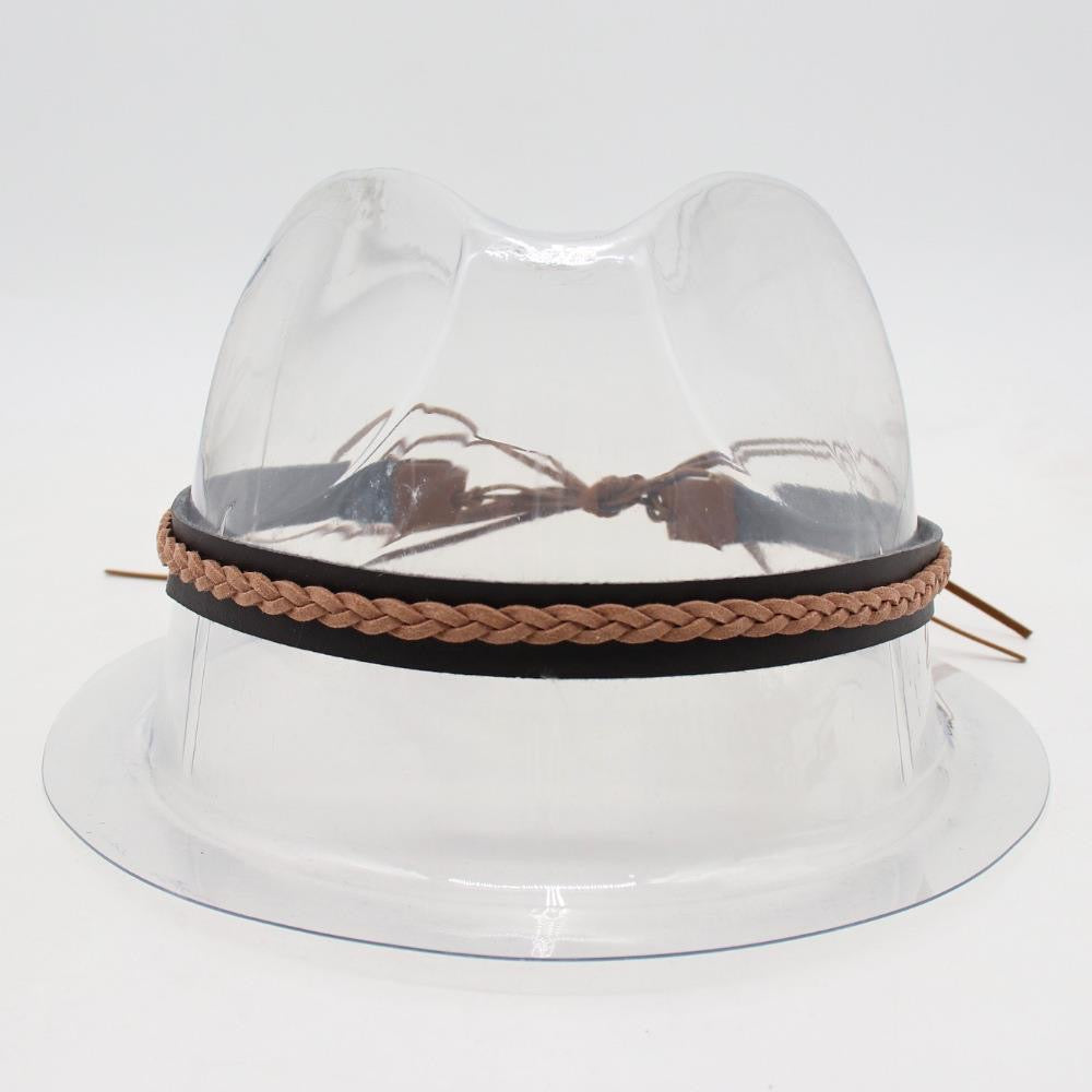 CR72 Cinturón de sombrero cuero sintetico 123cm