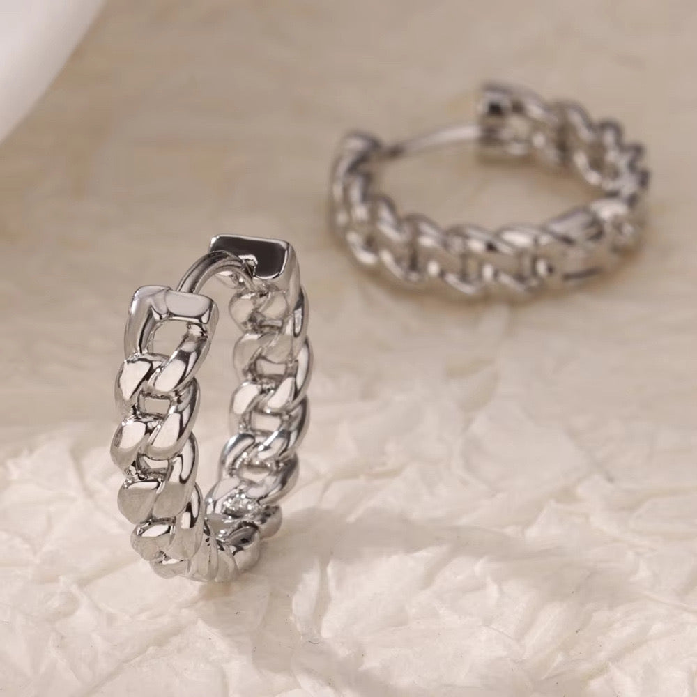 E3235 Arracada acero inoxidable 2cm