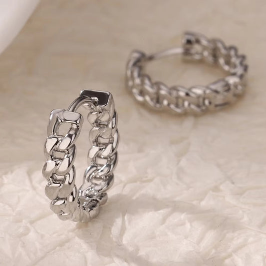 E3235 Arracada acero inoxidable 2cm