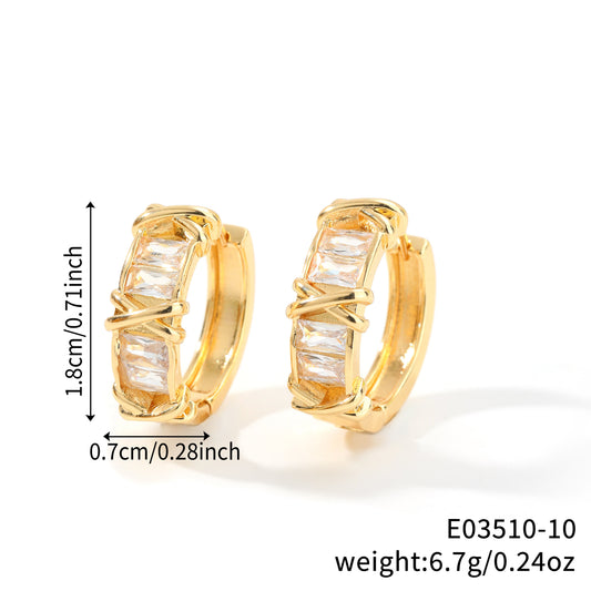 E3198D Argolla cristal cobre zircon 1.8cm