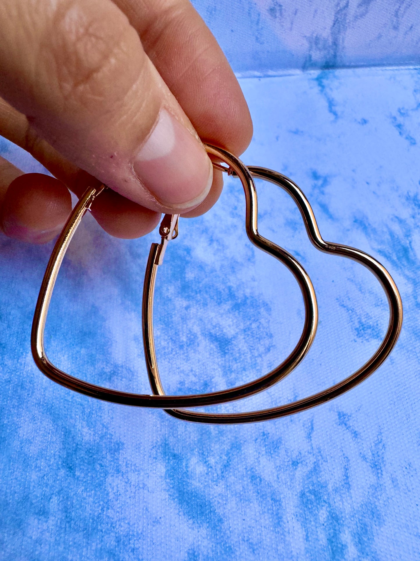 J105 Aretes Arracadas Corazón
