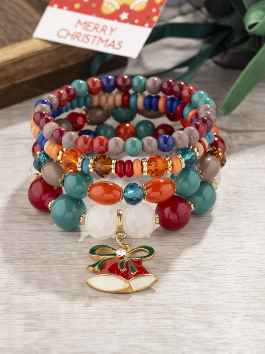 B505 conjunto de pulseras elásticas campaña navideña